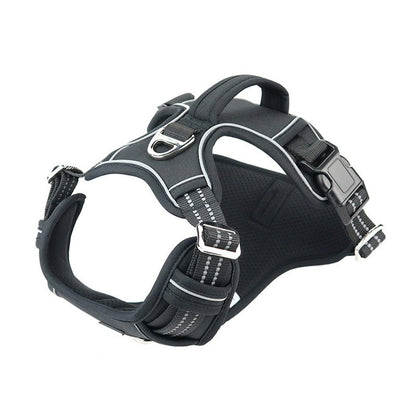 Durable Waterproof Pet Harness with Vertical Handle